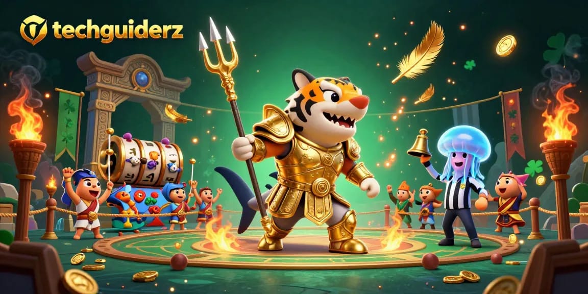 Engage with techguiderz in an underwater casino adventure featuring vibrant, dynamic elements.