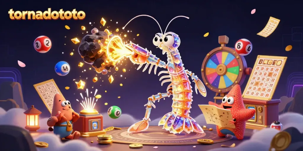 Experience the dynamic action of tornadototo through a galactic-themed casino scene with vibrant game elements.