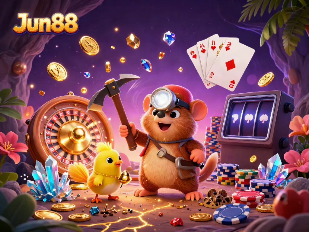 Engage in thrilling gameplay at Jun88 with vibrant treasures and casino excitement.