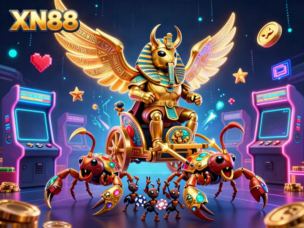 Play exciting casino games with XN88 featuring thrilling characters and vibrant game elements.