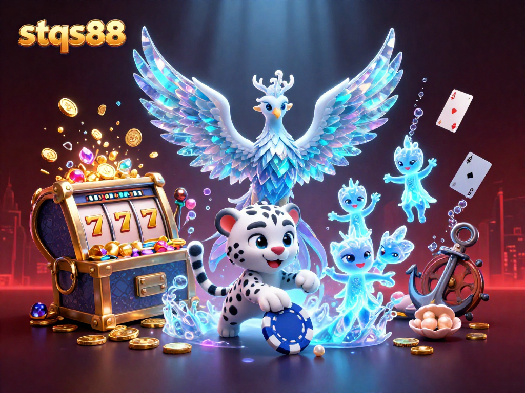 Join the excitement on stqs88 with thrilling casino action featuring vibrant characters and dynamic gaming elements.