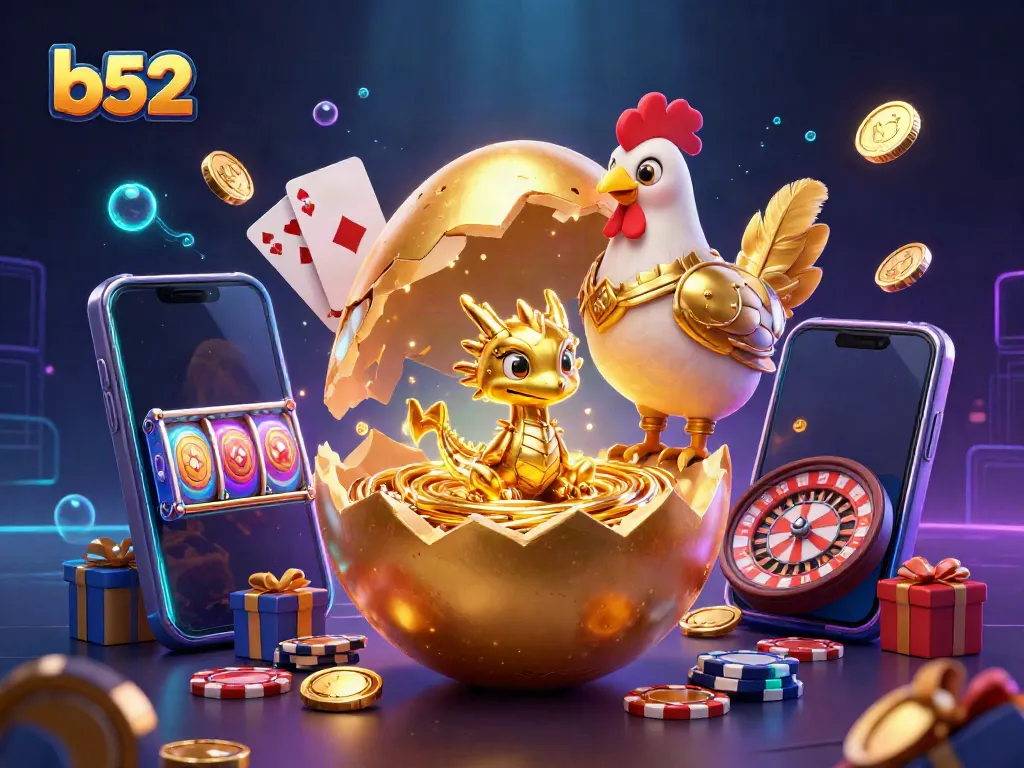 Experience the thrill of the b52 gaming universe with a captivating dragon and jackpot designs.