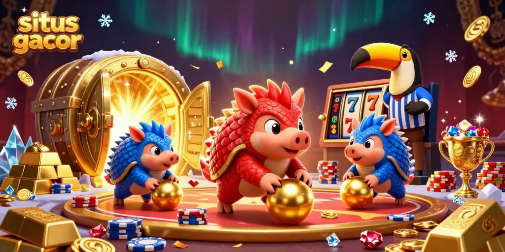 Experience thrilling gameplay with sites offering slot gacor and vibrant casino scenes.